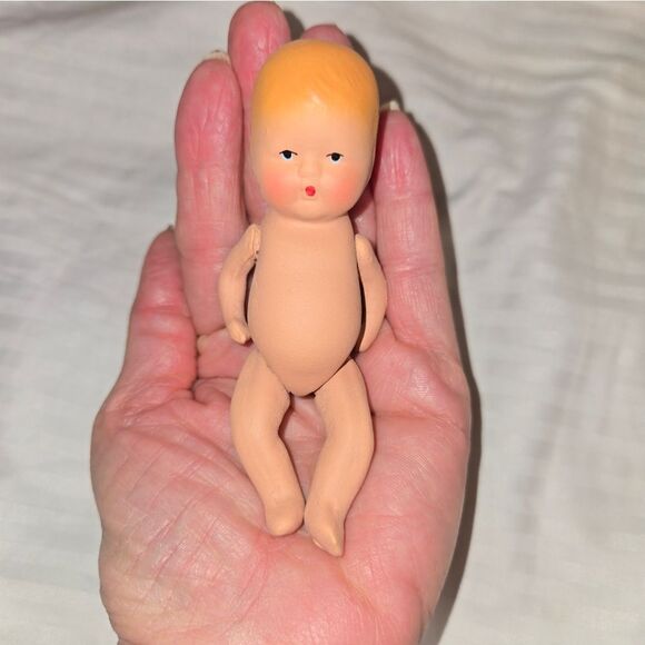 Vintage Kerr& Hinz Bisque Doll collectors Made In US - Picture 9 of 16